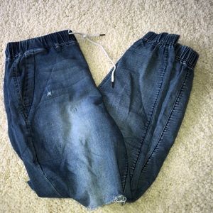 Sweatpant Demin Joggers